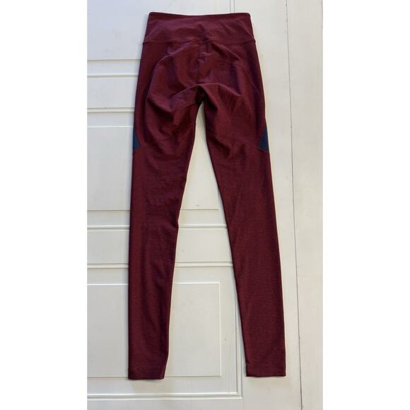 Outdoor Voices Colorblock Leggings Yoga Blue Red XS - Picture 5 of 5